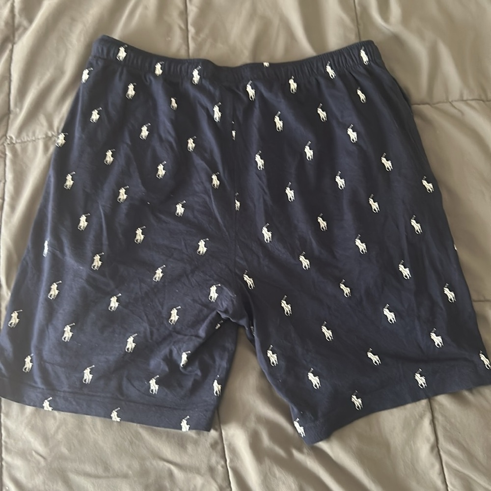 Polo Ralph Lauren Men's Cotton Logo Pajama Shorts - Picture 3 of 3